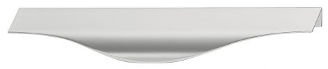 200 x 38 mm Griffleist.Alu.silbf.pol. 200x38x17mm