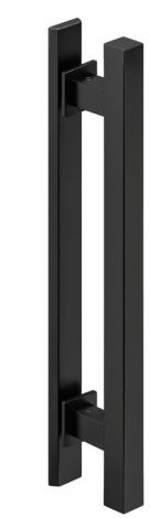 schwarz, eloxiert Tuergriff Al.schw. 400mm