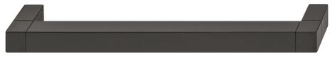 142 x 34 mm Griff Alu.schwarz rau matt 142x34mm