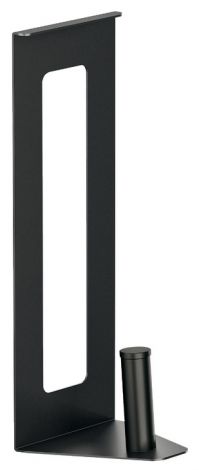 schwarz Rollenhalter St.schw. 90x99x273mm