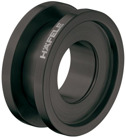 60 mm Muschelgriff Edelst.schw.matt 60mm