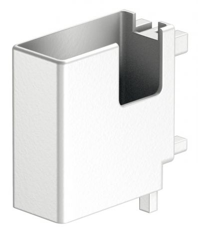 Eckverbinder, Häfele Versatile für Rahmenkonstruktion, mit Aussparungen