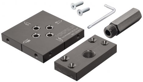 Bohrlehre, für Spreizverbinder Häfele Ixconnect SC 8/60