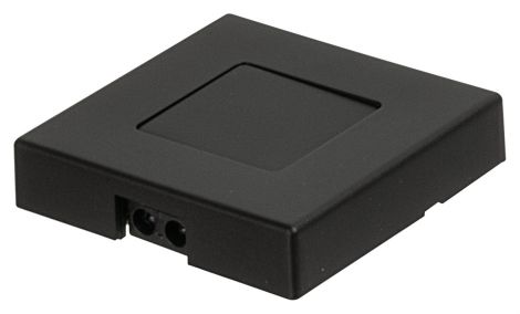 schwarz Türschalter IR mod.eck./Kst.schw./40x40