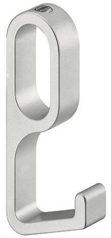 Einhängehaken Alu.silber