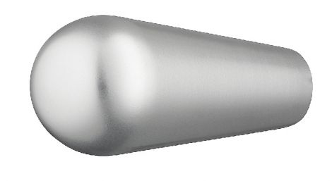 16 mm Griff Aluminium silb.elox. 16x32mm