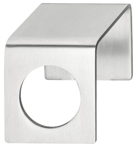 matt gebürstet Griff Edelst.geb. 48x44x50mm