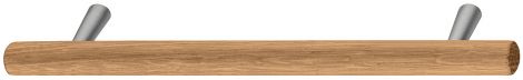 218 x 37 mm Griff Eiche natur lackiert 218x37mm