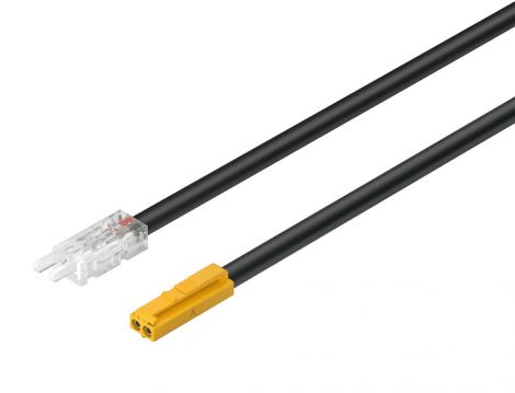 1 x Stecker, Loox5 2-pol. 12 V Loox5 Zuleit. LED-Band 5mm/12V/0,5m