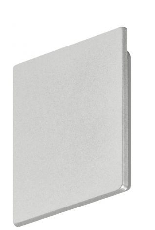 Endkappen Kst.silber gesteckt Set