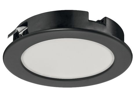 74.5 x 19 mm Unterbauring LED1111 Kst. schwarz