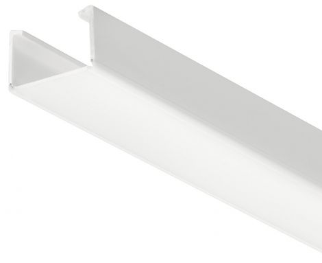 54 % Profilsystem5190 Abdeck. nied. 2m, weiß