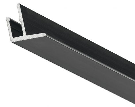 2000 mm Traegerprofil LED 1152 2m, schwarz