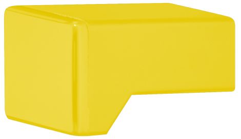 15 x 15 mm Möbelknopf PA senfgelb 18 15x15x25mm