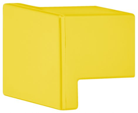 32 x 32 mm Möbelknopf PA senfgelb 18 32x32x30mm