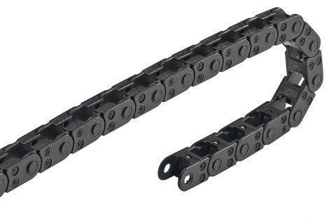 Energiekette,f.4,5mm Kabel, 1002mm, schw