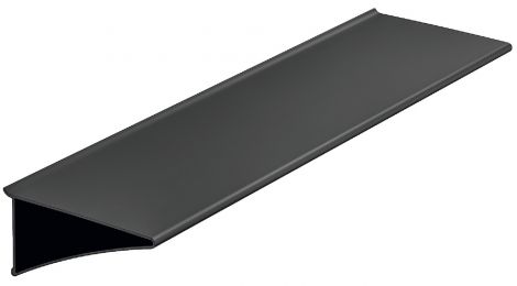 schwarz Tablar Alu.schw. 500x131x61mm