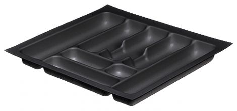 450 mm Besteckeinsatz Kst.schw. 390x440x54mm