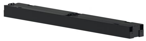 graphitschwarz, RAL 9011, pulverbeschichtet Kabeltraverse St. schwarz 1600mm