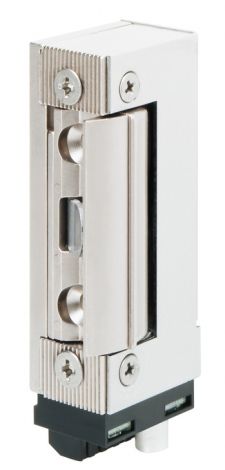 Stand-by current functionwith radius latchwith adjustable and fixable Fafix latchwith diode, feedback contact and anchor contact Fluchttüröffner 332.80, 12V, uni.