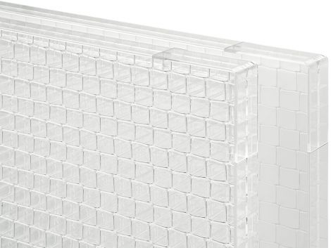 Clear, transparent Trennw.akust. CP30 575x1600 CLEAR