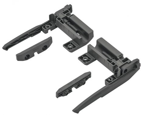 Tablar-Arretierung mit Synchronisierungswelle, für Movento und Tandem Führungen