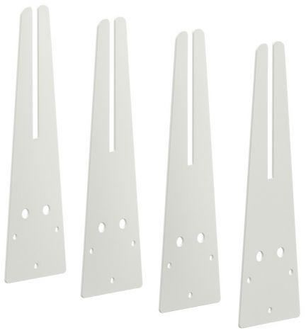 Screenhalter Stahl schwarz