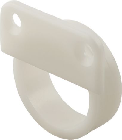 30 mm Aufhaenger Kst.weiss 30x9,5mm