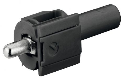 Kunststoff, Zinkdruckguss Tablarverb.SP 15/8/5 Kst.anthr.verd.5mm
