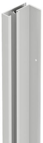 Griffleist.Beleuchtung Alu.elox.2500mm