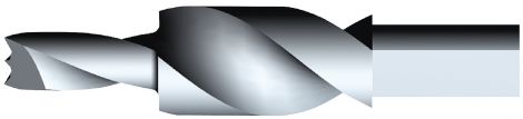 Stufenbohrer, für Tablarverbinder SP 15/8/5