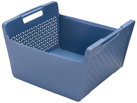 blau Wäschekorb Kst.blau 41l 520x462x304mm