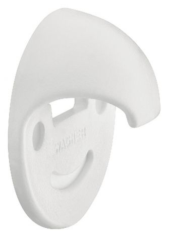 weiß Türklinkenhalter Kst.weiss 30mm