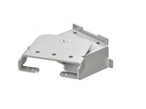 weißaluminium, RAL 9006, pulverbeschichtet Freiformknoten St.aluf.einstellb.