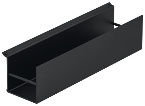250 x 56 x 60 mm Gewürzablage Alu.schwarz 250x56x60mm