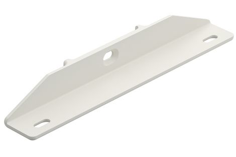 verkehrsweiß, RAL 9016, pulverbeschichtet Träger f.Holztablar Zi.we.