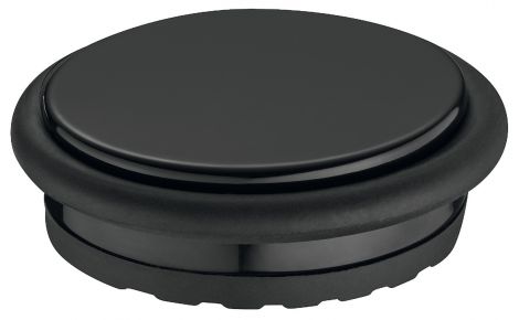 Stahl Bodentürpuffer St.schwarz 95mm
