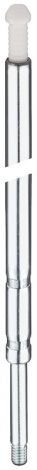 1200 mm Rohr mit Gleitst. 9006, l=1200mm