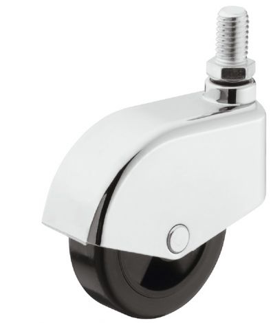 weich Möbelr. weich chr.gewinde M10 Ø 50mm
