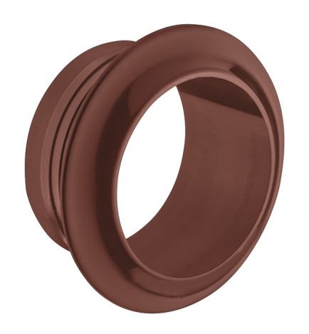 Kunststoff Rosette Kst.braun 16mm