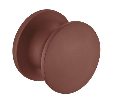 braun Druckknopf Kst. braun kurz