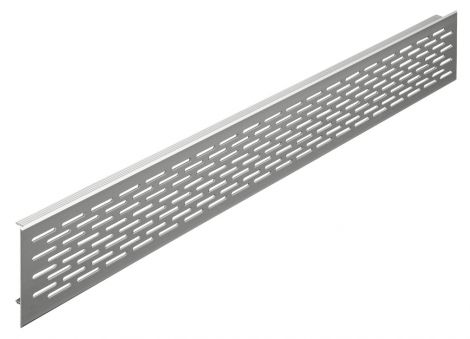 500 x 70 mm Luftblech Alu silber 500x70mm