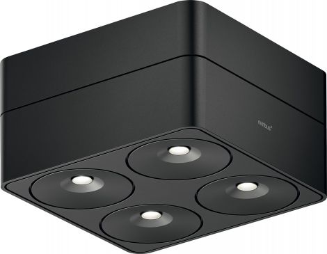 Direktmontage Q Four Connect ON-X 40° schwarz m. Konv.