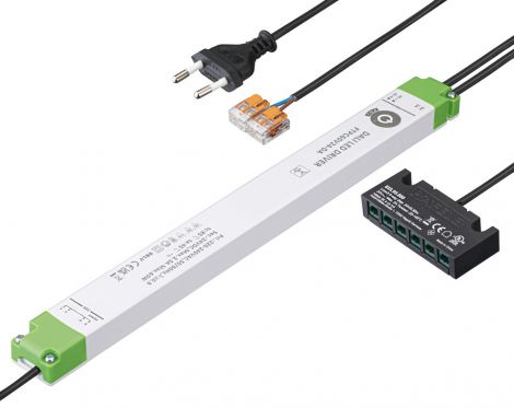 offene Kabelenden (EU) 2-pol. DALI-Netzteil Loox5-kompat. 24V / 60W