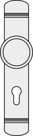 Langschild Kn-L-Schild 10 72 Ms.pol.